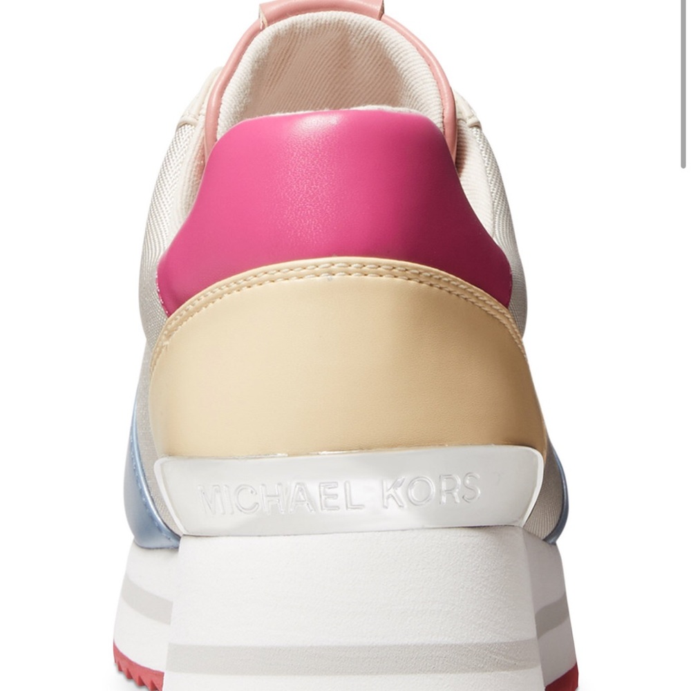 Michael Kors Monique  Trainer Cream Multi ❤️❤️❤️❤️ - Picture 4 of 5